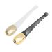 Beaupretty Lot De 2 B tonnets De Massage En M tal Pour Le Visage Et Les Yeux Cuill re De Maquillage Outil De Soin De La Peau