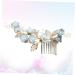 FRCOLOR Bridal Comb Wedding Hair Accessories Tiara Bride Hair Clip Bridal Hair Accessories Bridal Headdress C127 European and American Comb Wedding Hair Comb - Buy Online on GoSupps.com