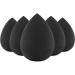 Mini makeup blending sponge black 6 pieces Latex Free. - Buy Online on GoSupps.com