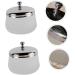 2 pi ces Verres Mat pour Dissolvant Vernis Ongles Coupes Rondes Cristal pour Nettoyage Ongles Portable et Mat riau Givr l gant - Buy Online on GoSupps.com
