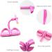 Multifunction 4 Tube Pedal Resistance Band for Full Body Workout - Pink - Buy Online on GoSupps.com
