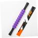 Lurrose 9 Waden Massager | Yoga Muscle Roller Stick | Tensioning Rod & Whole Body Massage Device | Purple Sports Equipment - Buy Online on GoSupps.com