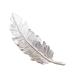 INTVN Hair Clips - Metal Feather Leaf Hair Accessories for Girls & Women | 6-Piece Set - Buy Online on GoSupps.com