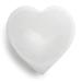SERENITY GIFTS LTD Selenite Charging Heart Bowl 10cm Crystal Heart Bowl White Selenite Charging Alter Bowl Spiritual Healing Cleanse and Recharge Crystals Charging Bowl Meditation Decoration Gift