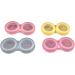 Nfegsiya Contact Lens Container Set - 5/10 Pieces Travel Storage Holder for Contact Lenses - Eye Candy Colors - Durable & Portable Accessory - Buy Online on GoSupps.com