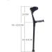 Forearm Crutches Adjustable Folding 1 Pair Hands-Free Crutch Cane with Ergonomic Handles Arm Cuff Mobility Support for Injury Disability Elderly Walking Stick () Innovate - Buy Online on GoSupps.com