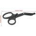 Buy First Aid Scissors for Nurses | Stainless Steel Trauma & Emergency Scissors (Black) - Fast International Shipping - Buy Online on GoSupps.com