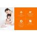 Natureâ€™s Baby Organics Conditioner & Detangler - Vanilla Tangerine, 8 oz | Organic Baby Care - Buy Online on GoSupps.com