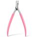 Cuticle Nipper Stainless Steel Cuticle Trimmer Professional with Non-Slip Silicone Handle Spring Action Cuticle Clipper Extremely Sharp Cuticle Remover Tool for Nail Care(Pink) - Buy Online on GoSupps.com