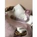 SAGA Copenhagen Pacifier Chain Pala - 100% Organic & Sustainable GOTS-Certified Mauve 2x17cm - International Shipping Available - Buy Online on GoSupps.com