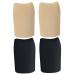 2 Pairs Hand Toe Protector Closed Toe Covers Toe Caps Protector Toe Caps Toe Tubes Corns Blisters Covers Toe Spacers Toe Cushion Toe Corn Cover Portable 4x2.6cm As Shown