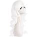 MapofBeauty Charming Long Wavy Hair Wig - Women's Party Full Wig in White - Buy Online on GoSupps.com