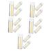 Gleavi 15 pc silicone suction rod for color contact lenses Facilitation actually tool for inserting contact lenses Eye lens pencil Bulk contact lens applicator Klein Gelbx5stk 3x0.6x0.6cmx5PCs