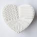 Silicone Heart-Shaped Makeup Brush Cleaning Tool | Egg Brush Cleaner for Beauty - Buy Online on GoSupps.com