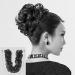 CAISHA XXL Voluminous Curly Messy Bun Hairpiece | Light Brown Blonde Mix #6H613 HW34 - Bridal Updo Hairstyle - Buy Online on GoSupps.com