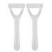 2 Pack Hair Removal Razor - T-Shape Transparent Stainless Steel Razors for Women's Body Hair Removal | Portable & Effective - Buy Online on GoSupps.com