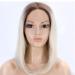 SHIYID Blonde Short Wig for Women | Synthetic Lace Front Wig with Light Brown Roots | Heat Resistant Fiber - Buy Online on GoSupps.com