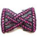 Lovef 6 Pcs Effortless Beauty Stretchable Double Combs Upzing Medium Magic Beaded Double Hair Clips - Buy Online on GoSupps.com