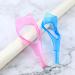 2 PCS Plastic Make-up Wimper Tools - Upper Eye Lash Mascara Applicator Guide with Wimper Comb for Women (Pink + Blue) | Shop Now! - Buy Online on GoSupps.com