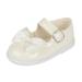 Early Days Baypods Toddler Shoes with Hard Sole Baby Girls First Walking Shoes with Anti-Slip Sole First Walkers Made in England 2 UK Child Ivory Patent