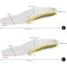 Flat Foot Correction Insoles for Men & Women - Sports Arch Support Breathable & Sweat-Absorbent - 37 White Dinosaur Doodle - Buy Online on GoSupps.com