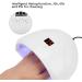 36w nail dryer lamp fashion nail hardening machine manicure tool smart led uv gel nail polish dryer lamp nail polish dryer for normal nail polishes with 12 light beads(White) - Buy Online on GoSupps.com