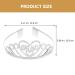NOLITOY Glittered Metal Graduation Princess Crown Tiara | 2022 Graduation Party Supplies - Silver - Buy Online on GoSupps.com