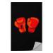 Red Boxing Gloves Quick Dry Towels Washcloths Highly Absorbent Facial Cloths Face Hand Towels for Bathroom Spa Hotel