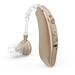 Hearing Aids for Seniors Rechargeable Hearing Amplifier with Noise Cancelling for Adults Hearing Loss, Digital Ear Hearing Assist Devices with Volume Control (Brown)