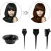 Ogquaton Hair Dye Tool Kit - Coloring DIY Beauty Salon Set with Brushes, Comb, Bowl for Tinting - Creative & Useful - Buy Online on GoSupps.com