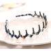6Pieces Shark Tooth Wrapped Cloth Hairband Bohemia Style Plastic Teeth Comb Hair Hoop for Women Girls Headband Accessory 6 Random Colors - Buy Online on GoSupps.com