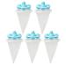 Libcflcc Laundry Ball 5pcs Laundry Ball Reusable Clothes Hair Remover Durable Efficient Washing Machine Lint Catcher for Home Stain Removal Solution Blue