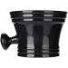 Premium Black Shaving Cream Bowl for Men | Plastic Soap Foam Shaving Bowl - Perfect for Smooth Shaves - Buy Online on GoSupps.com