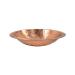 Achla Designs 201-9903 Hammered Solid Bowl w/Rim Birdbath Satin Copper