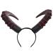 PLAFOPE Demon Horn Headband Men Headband Devil Horns Headband Cosplay Headbands Ox Headbands for Mens Headbands Prom Props Devil Animal Headdress Halloween Headband Dragon Horns Pu