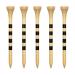 Zivisk Wooden Golf Tees 3-1/4" 2-3/4" 2-1/8" 1-1/2" Available 100 Count Bamboo Tee Golf (Natural Color White Black Green Blue Red Pink) 2 3/4 inch Natural Color