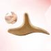 Healifty Trident Shaped Gua Sha Board - Natural Wood Scraping Massage Tool for Spa & Acupuncture - Buy Online on GoSupps.com