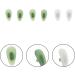 3 Pairs Stylish Clear Glasses & Sunglasses - Transparent Slipproof Nose Accessories | International Shipping - Buy Online on GoSupps.com
