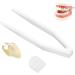Verdant Touch Reusable Hip-Hop False Tooth Kit - Gold Tweezers & Wax for Halloween Festivals | International Shipping - Buy Online on GoSupps.com