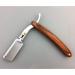 Vintage Straight Razor for Men | High-Quality Haircut & Shaving Tool | Metal & Wooden Design | International Shipping Available - Buy Online on GoSupps.com