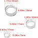 Clear Round Display Stand for Balls, Spheres, Marbles - Set of 48 - Small, Medium, Large Sizes - Buy Online on GoSupps.com