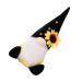 TOPBATHY Christmas 1pc Sunflower Doll Cloth Plush Doll Ladybug Swedish Figurines Black 30X9X7CM