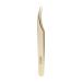 EMEDA eyelash tweezers eyelash sink for eyelash extensions Professional golden precision tweezers Individual eyelash tweezers set 3D 5D 6D Volume Eyelash Extension Tweezers Dolphin Tweeperszers