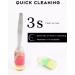 Eyelash Extension Tweezers Cleaner & Glue Remover with Sponge Ball - 1 Bottle | Lash Extension Tool - Buy Online on GoSupps.com