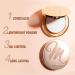Powder Case Oil Control Waterproof Matte Powder Portable Powder Daily Setting Powder (01) - Buy Online on GoSupps.com