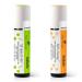 Plant Therapy KidSafe Shield Me Essential Oil Blend Pre-Diluted Roll On 10 mL (1/3 oz) & KidSafe Itch Away Essential Oil Blend Pre-Diluted Roll-On 10 mL (1/3 oz)