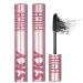 2pcs Sky Mascara - 4D Lengthening Curling Mascara Sky Mascara Waterproof Long-lasting Black Thick Fiber Lash Mascara (2 PCS)