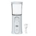 Huayeex Portable Face Steamer - Cordless Portable Facial Mister - 30ml Visual Water Tank Cordless Mist Sprayer Handy Nano Mist Sprayer with Colorful Light for Face Hydrating White