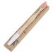 Eco-Friendly Toothbrush Eco-Friendly Soft Hair Bamboo Handle Toothbrush for Adults Red