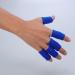 ARTIBETTER Thumb Protector Flex Tools - 20pcs Finger Sleeves for Pain Relief - Breathable Elastic Thumb Splint Brace - Trigger Finger Support (Blue) - Buy Online on GoSupps.com